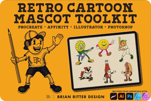 Retro Cartoon Toolkit