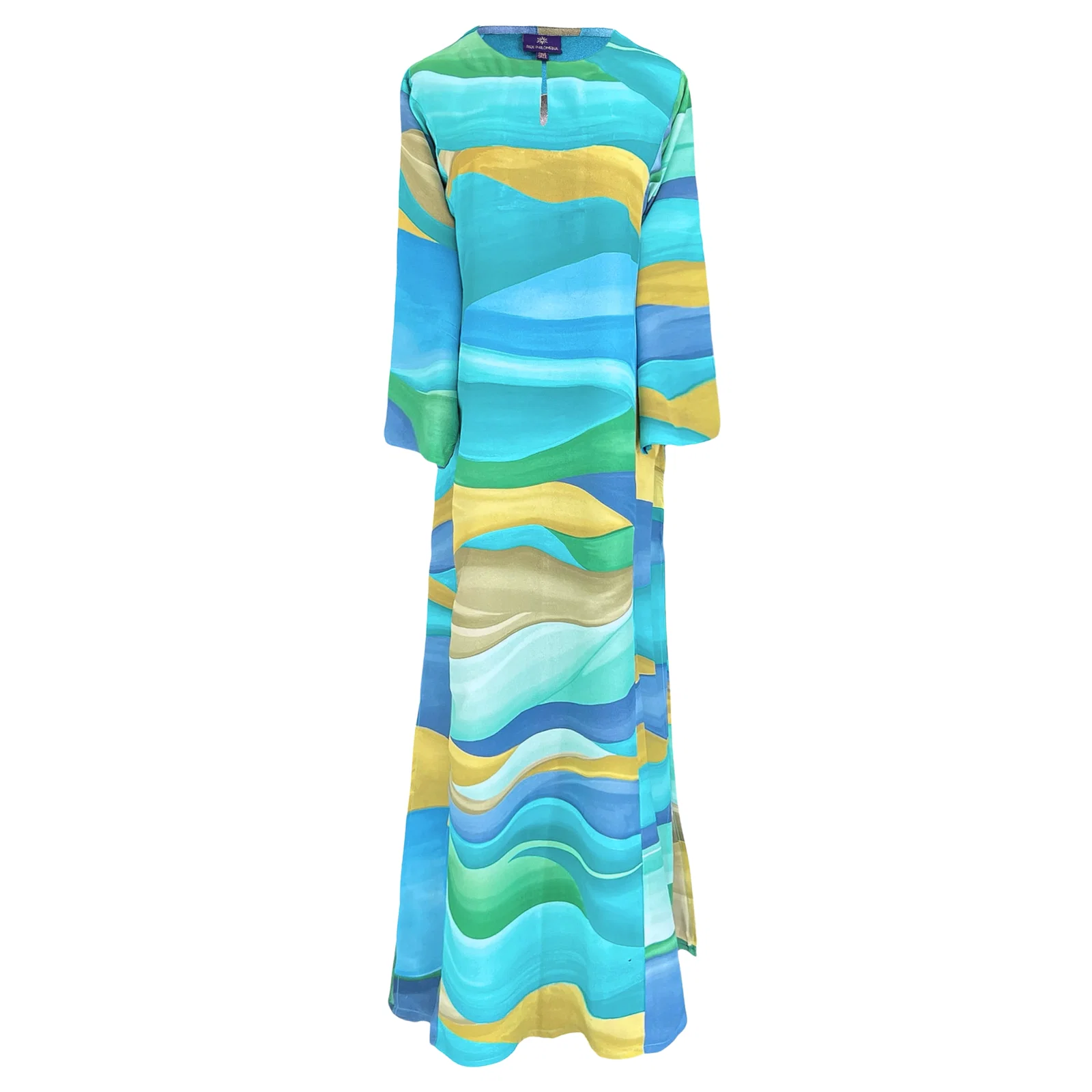 Image of Georgia Italian Silk Tunic Dress