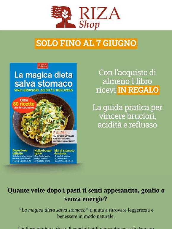 Riza ti fa un regalo. Scoprilo ora!