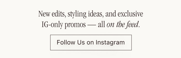 Follow Us on Instagram