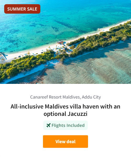 All-inclusive Maldives villa haven with an optional Jacuzzi