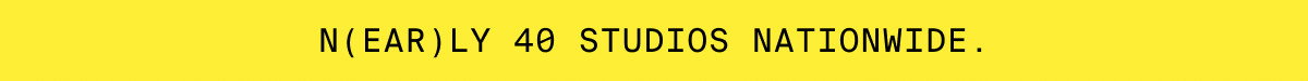 N(EAR)LY 40 STUDIOS NATIONWIDE.