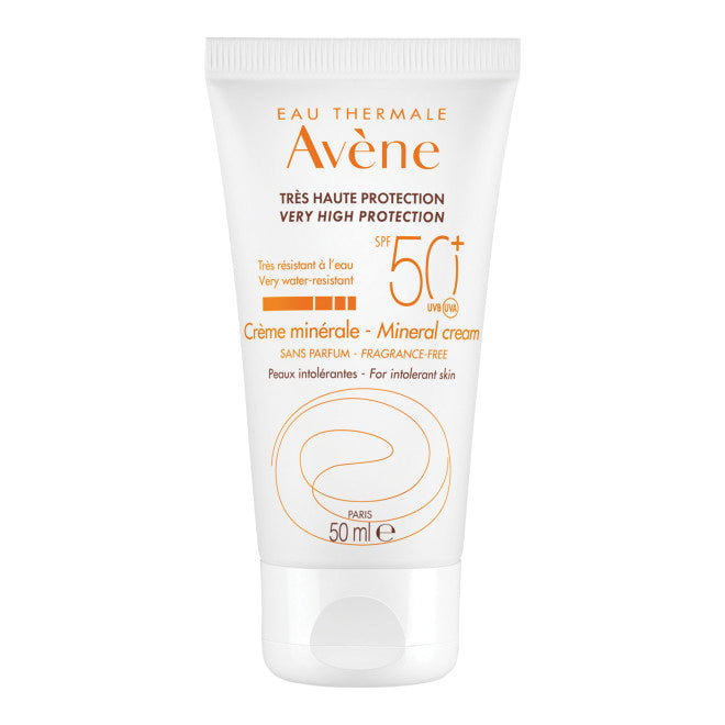 Avène | Crema Schermo Minerale SPF 50+ Pelle Sensibile | 50 ml