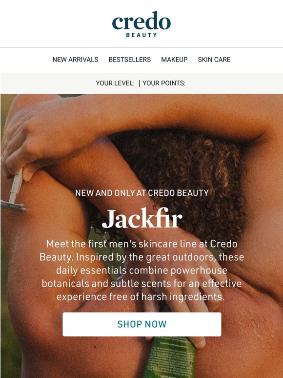 New: Jackfir, skincare essentials for him