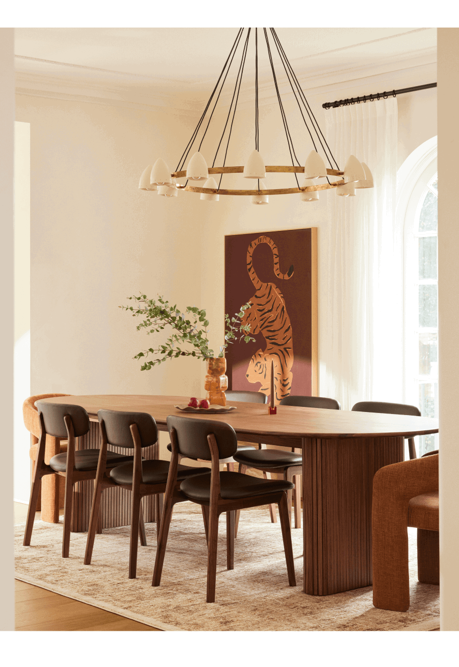 Shop Noir Oval Dining Table