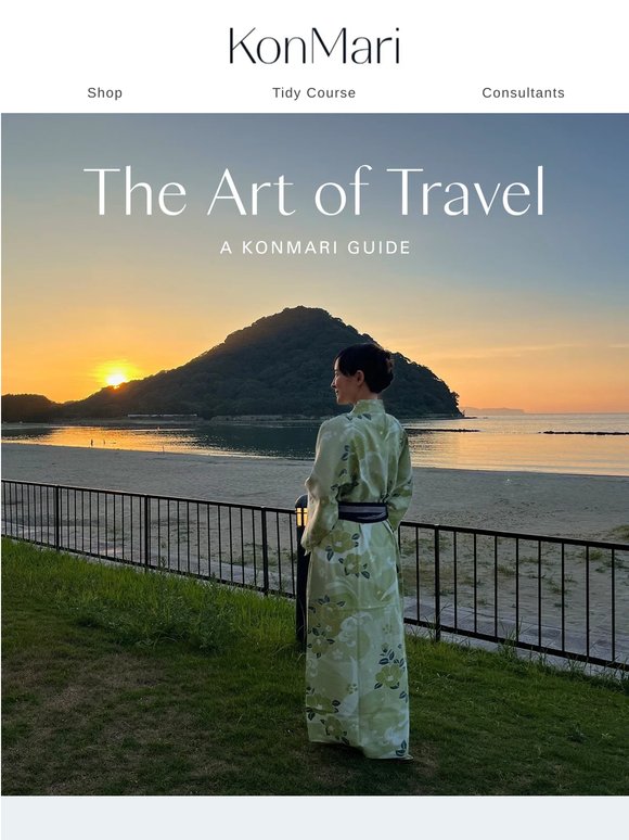 How to KonMari Your Summer Travel