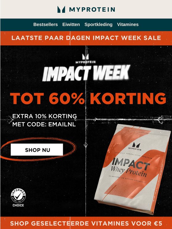 Gebruik email exclusieve code: EMAILNL