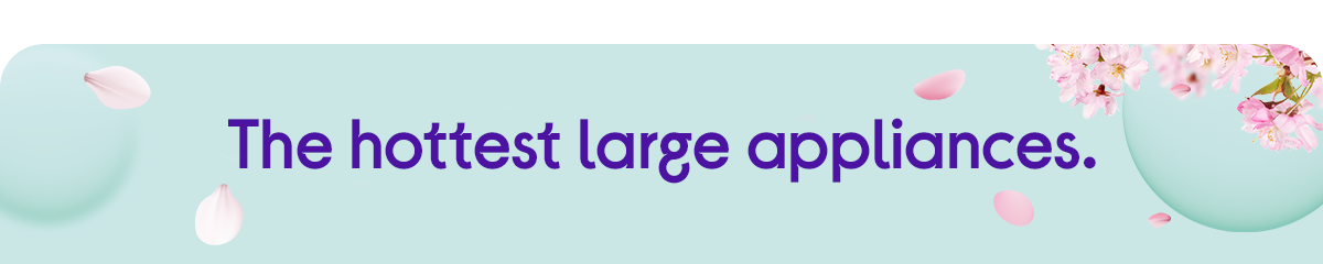 Shop large appliances