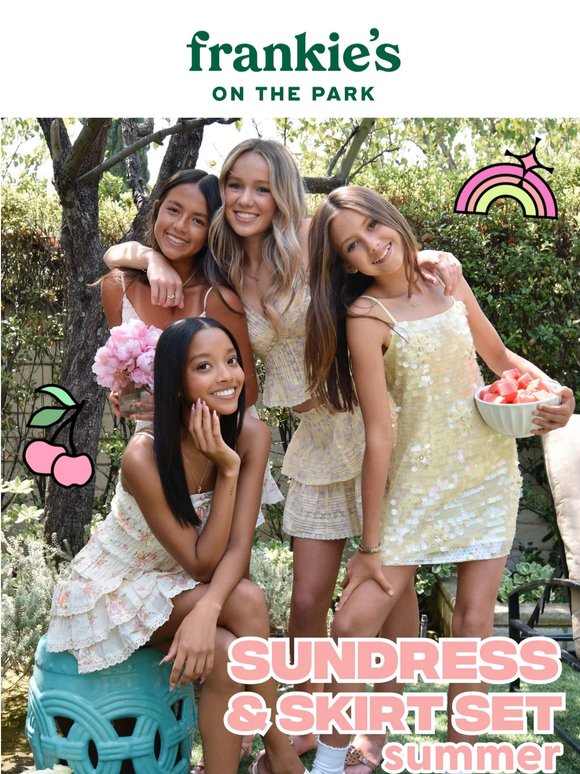 Meet Our Fave Sundresses & Skirt Sets