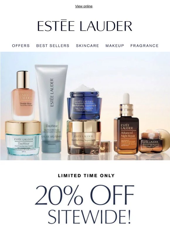 20% Off Sitewide!