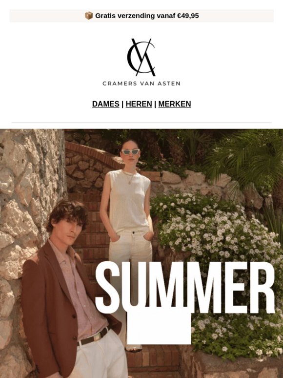 Linnen, jurken & zomerlooks voor haar én hem!