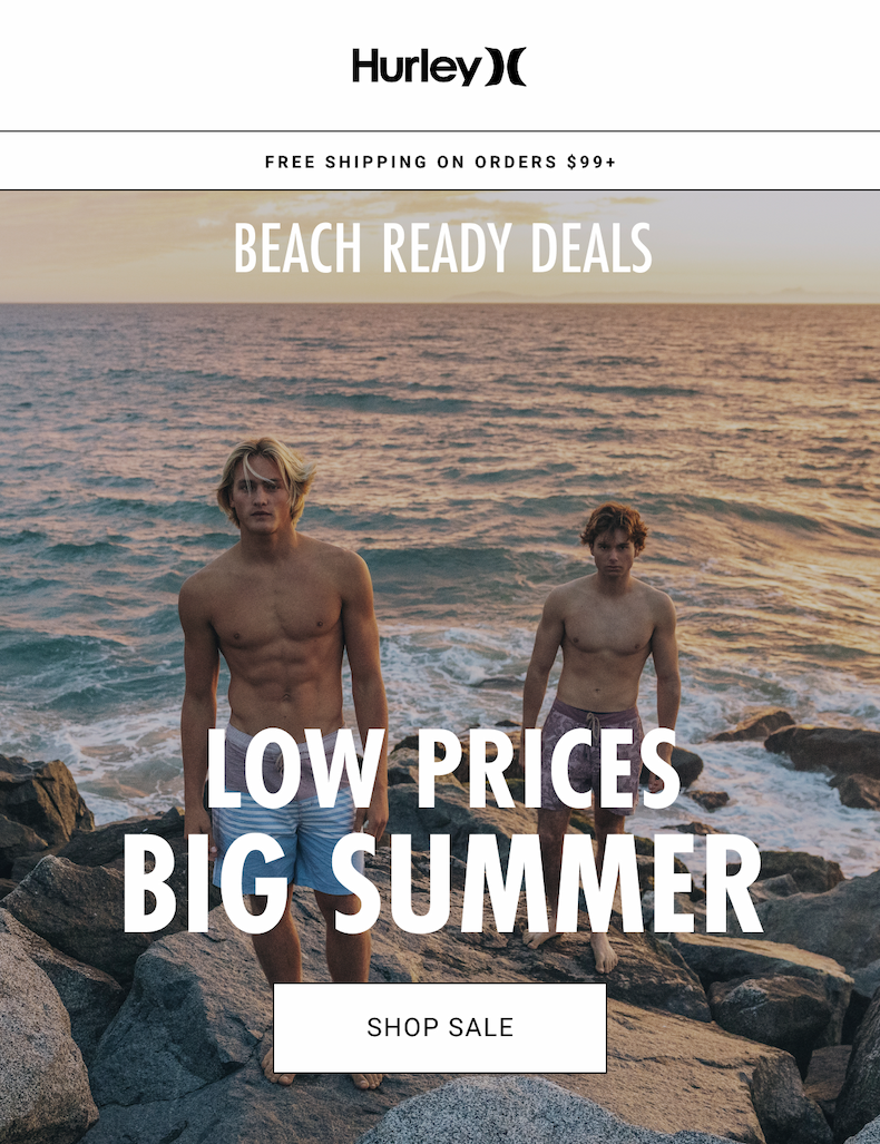LOW PRICE. BIG SUMMER.