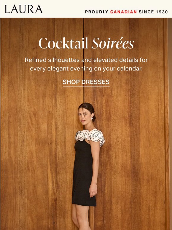 Cocktail dresses are having a moment