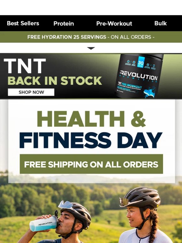 TNT Is BACK in Stock 💥 Time to Power Your Workout