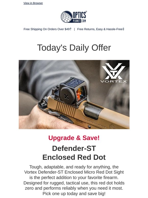 Great Deals on Vortex Red Dots!