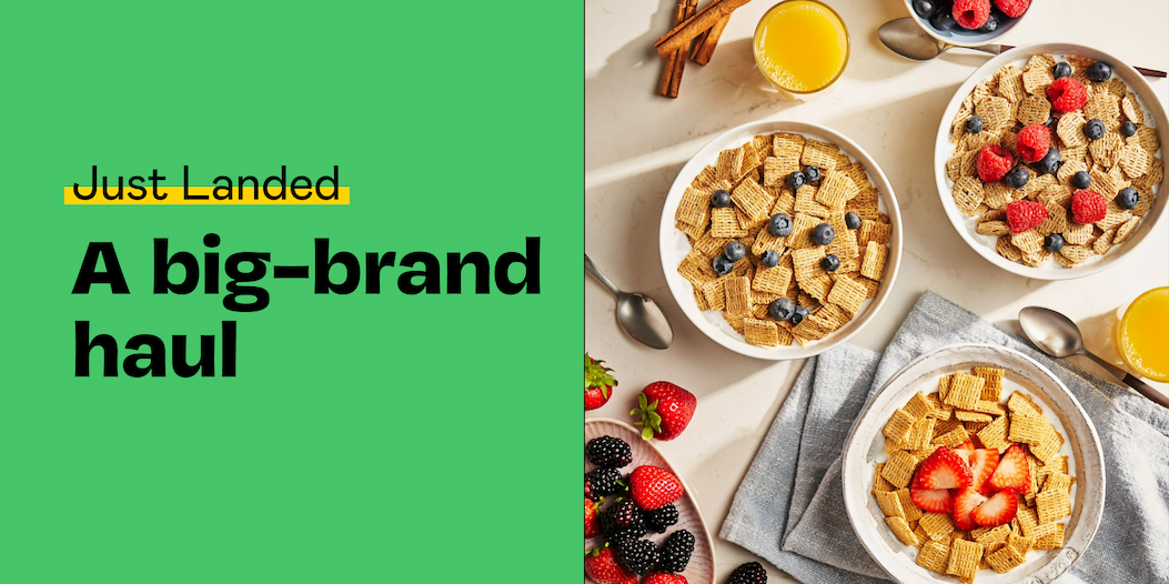 Just Landed: a big-brand haul