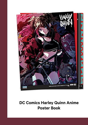 DC Comics Harley Quinn Anime Poster Book