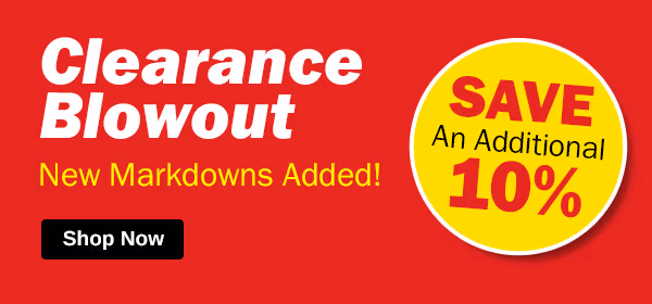 Clearance Blowout