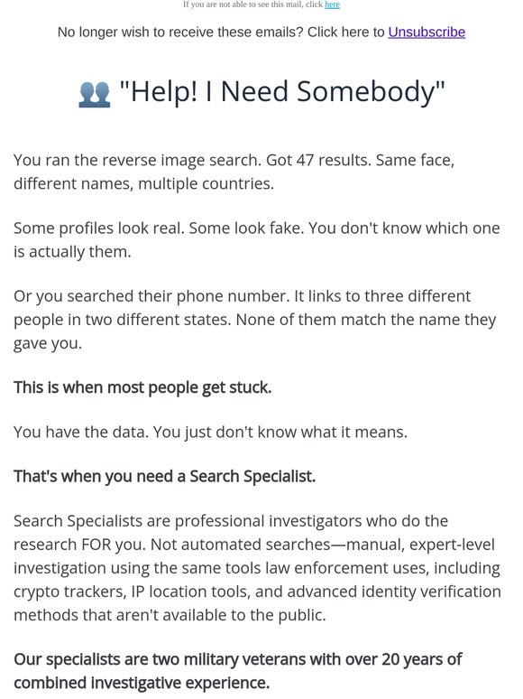 You ran the search. Now what?