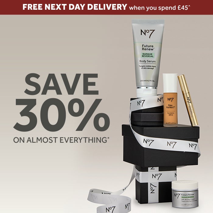 Save 30% on almost everything