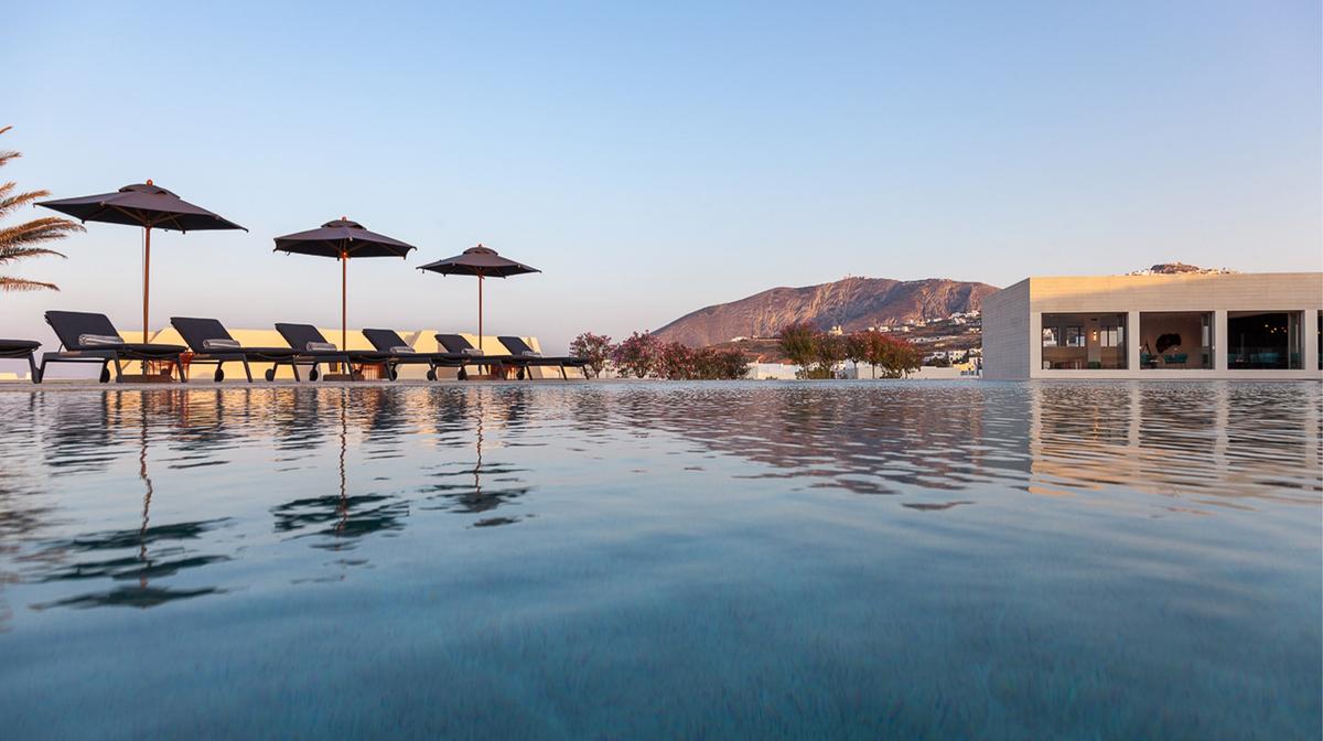 Design-Led Santorini Escape w. Daily Breakfast, Nightly Sunset Cocktails & EUR100 Dining Credit