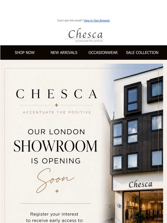 London Is Calling ☎️  our new London showroom — opening soon!