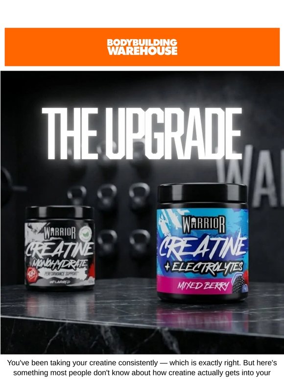 Your creatine is only working at 53% efficiency (here's why)