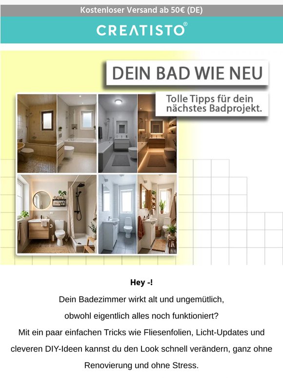 😍 Dein Bad wie neu | Vorher-Nacher-Beispiele mit tollen Tipps!
