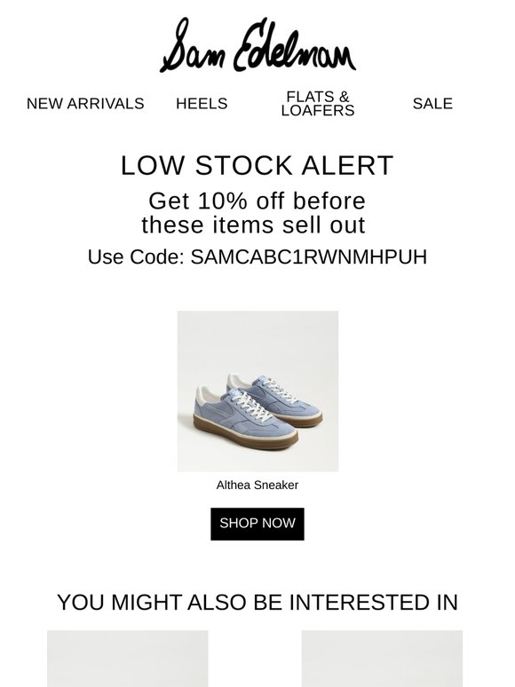 Your favorite pair is low in stock - get yours today