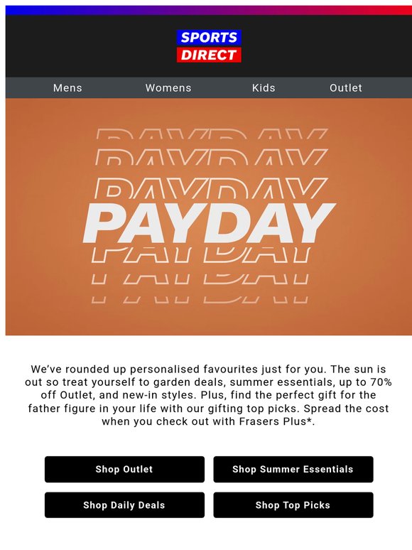 Discover your Payday top picks