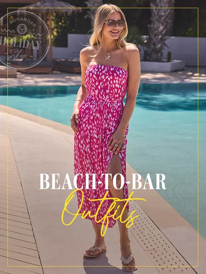 Beach to bar outfits