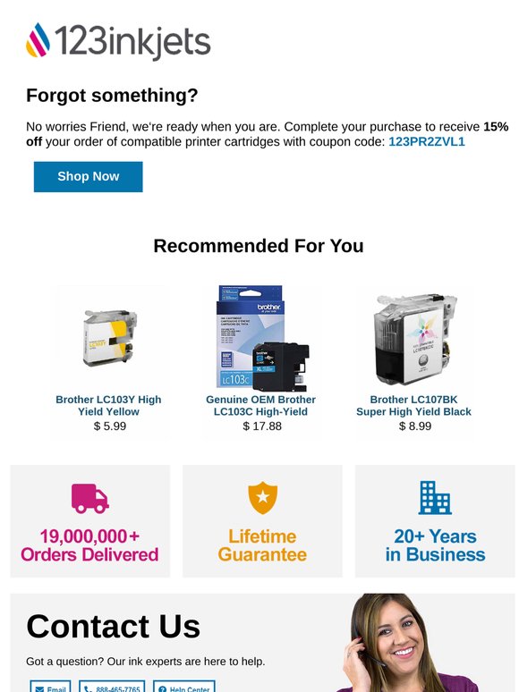 Clock's Ticking on The Items You Viewed, 15% Savings End Soon