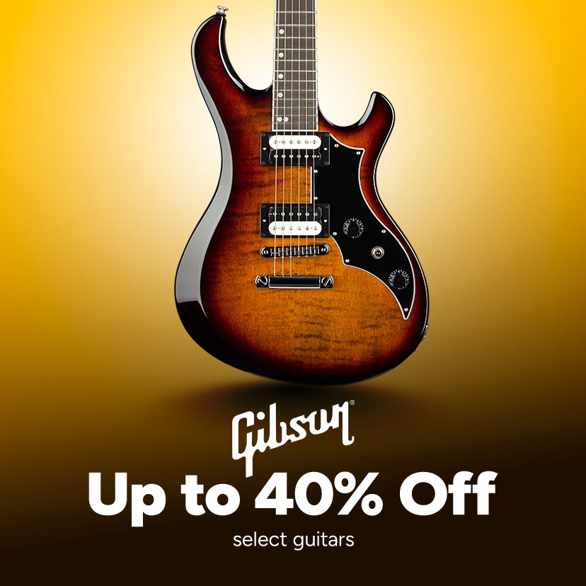 Gibson up to 40% Off