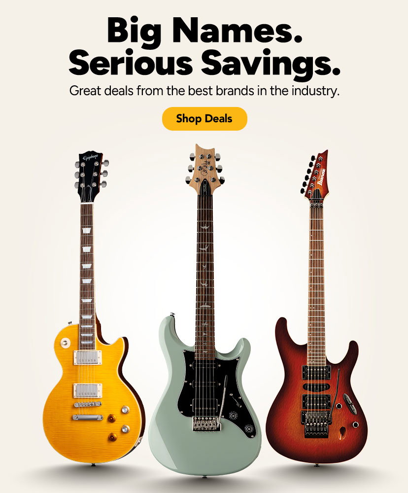 Big Names. Serious Savings. Great deals from the best brands in the industry. Shop Deals