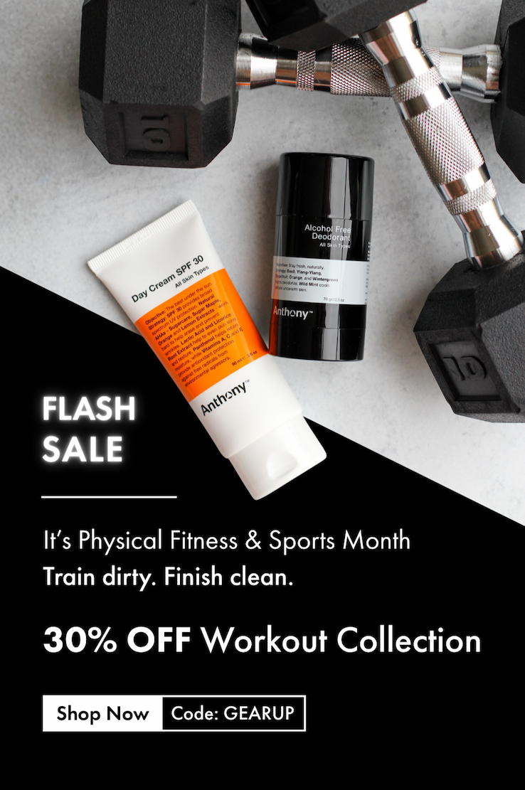 FLASH SALE! It’s Physical Fitness & Sports Month: Train dirty. Finish clean. 30% OFF Workout Collection - Shop Now Code: GEARUP