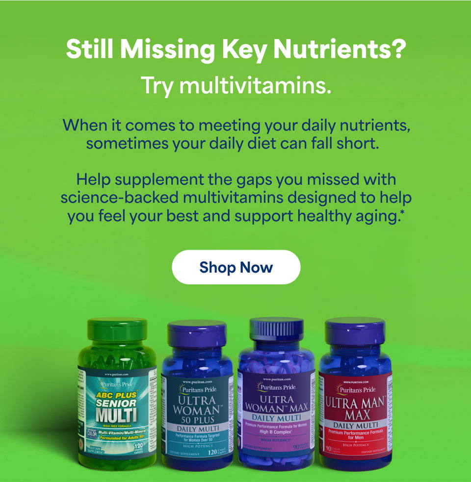 Multivitamins: up to 30% offΔ. Shop now.