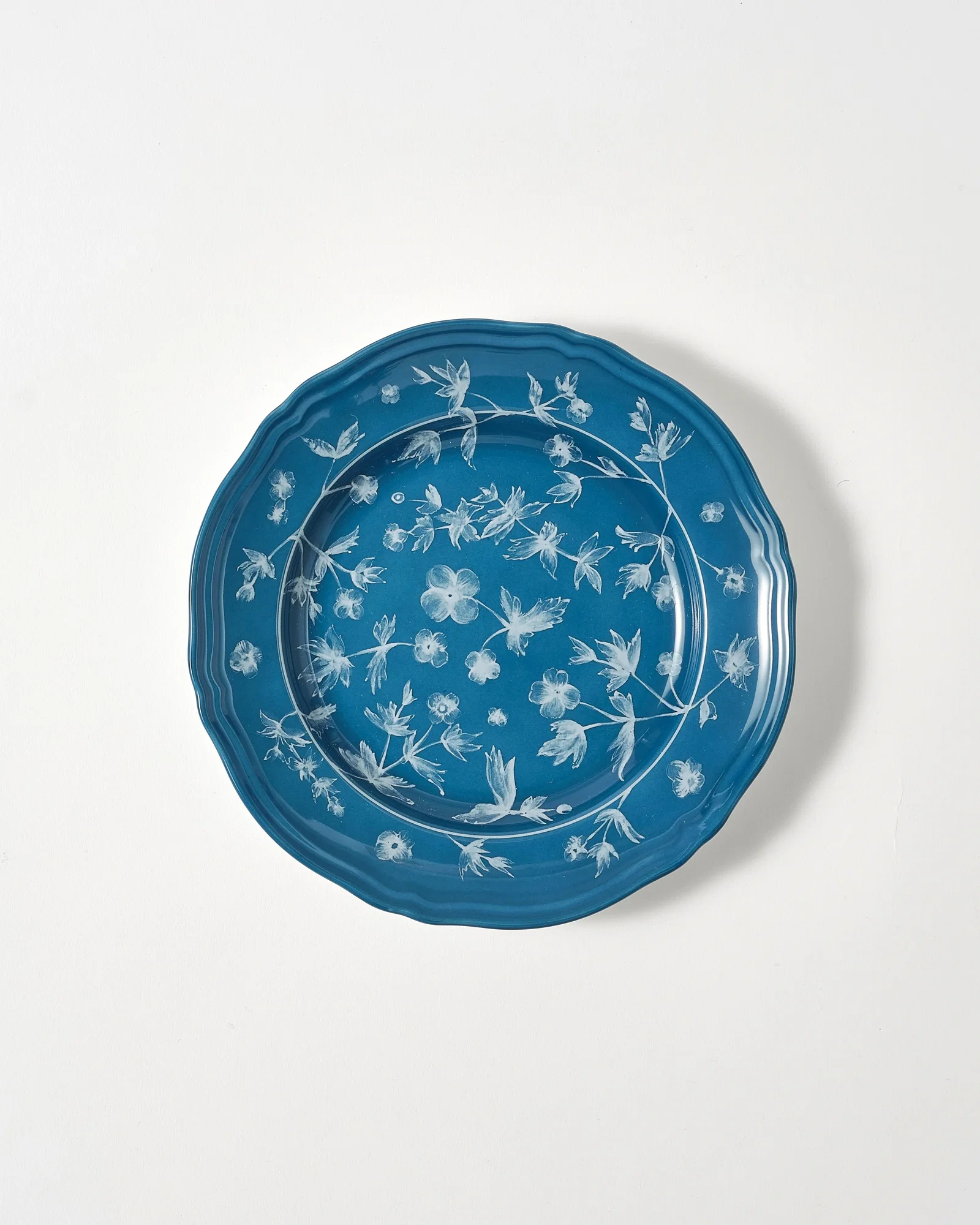 Image of Floral Dessert Plate
