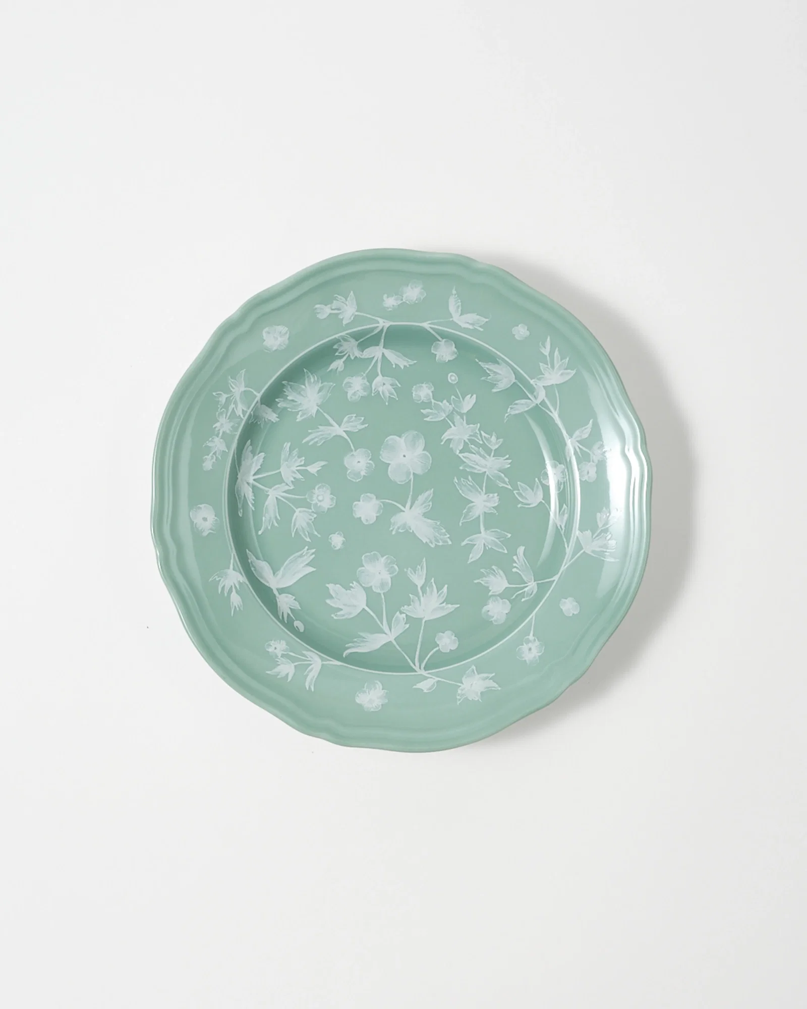 Image of Floral Dessert Plate