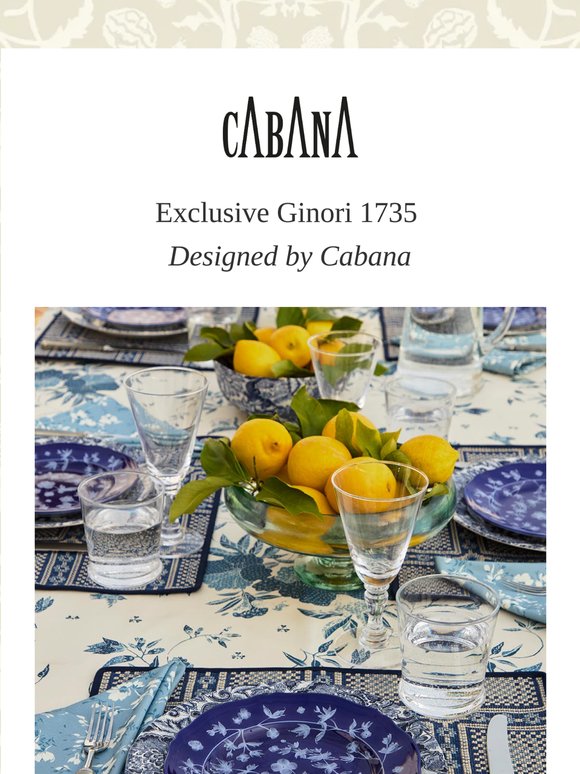 Exclusive Ginori 1735