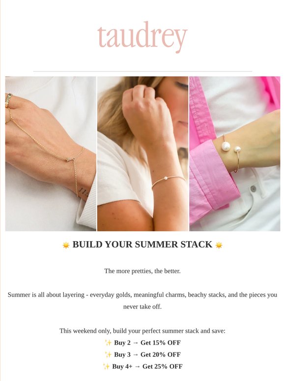 Build Your Summer Stack ☀️