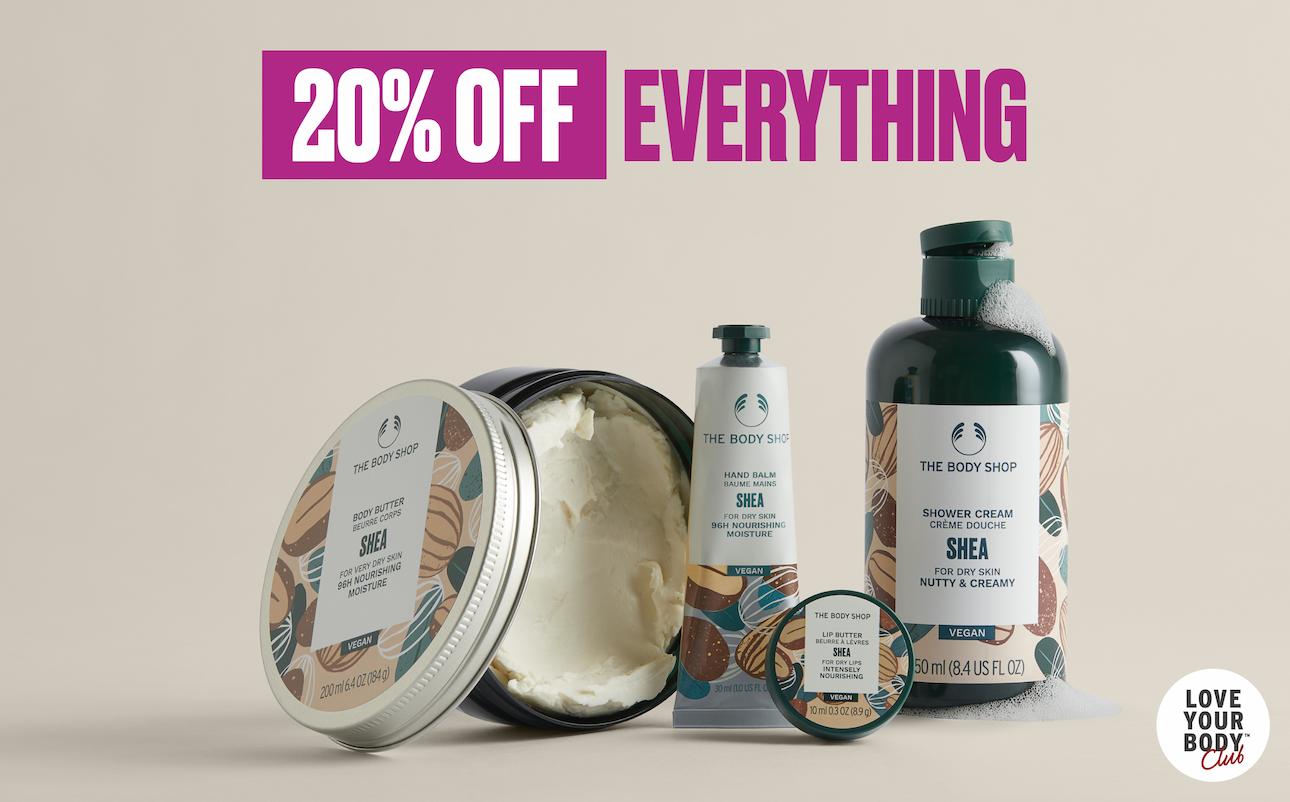 20% OFF EVERYTHING