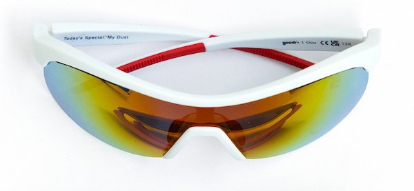 goodr Today’s Special: My Dust Sonic G Sunglasses in White