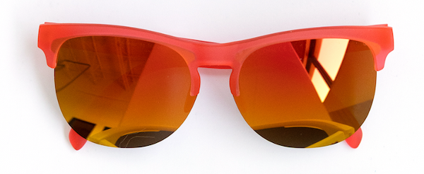 goodr Château de Maraschino Avant G Sunglasses in Red/Orange
