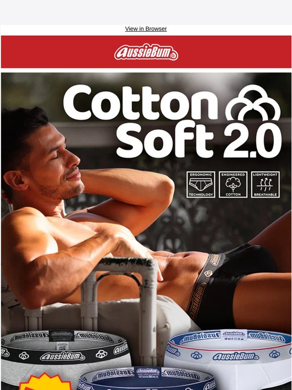 CottonSoft 2.0 ☁️ now 50% off