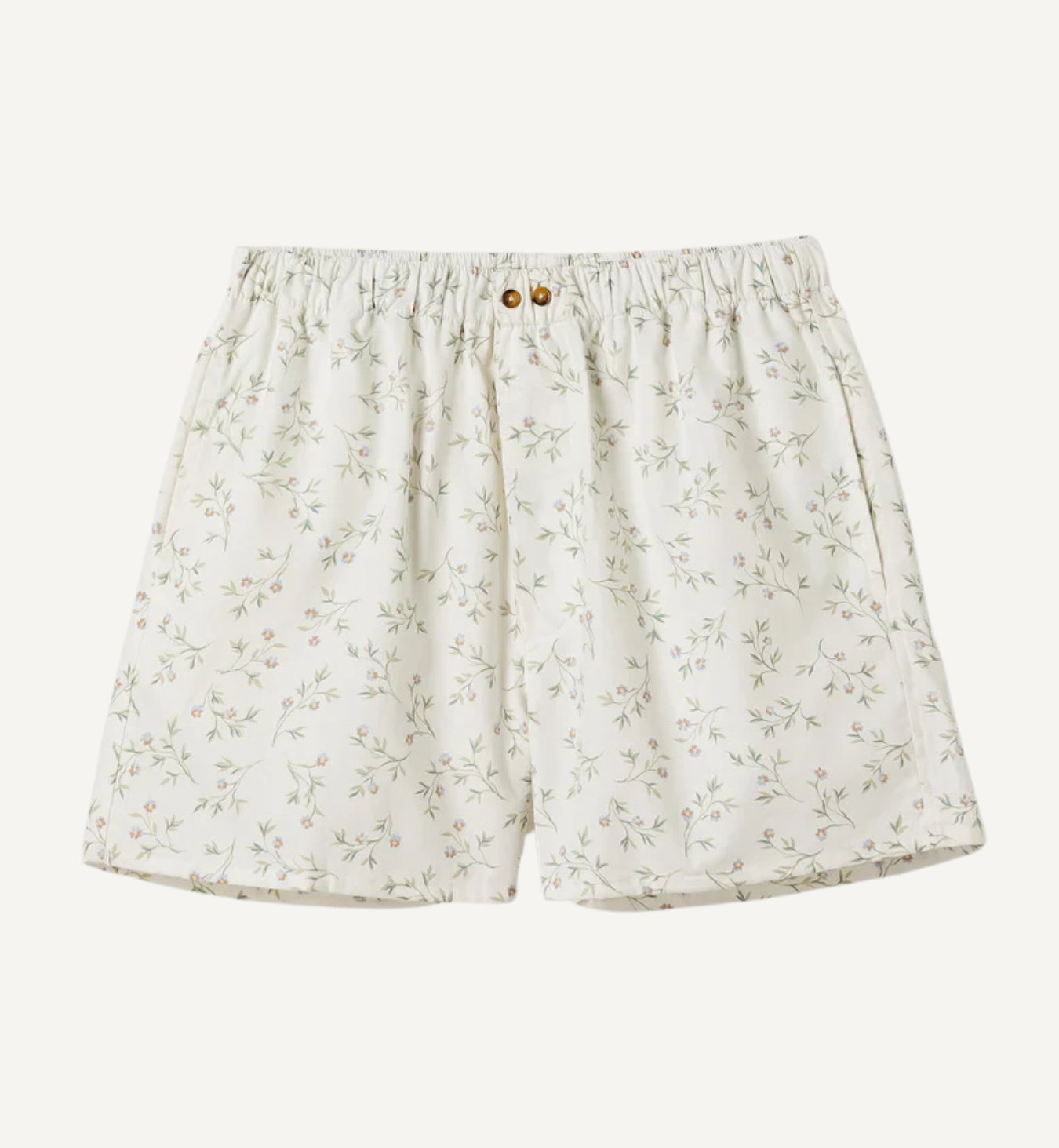 Spring Sprig Floral Cotton Boxer Short