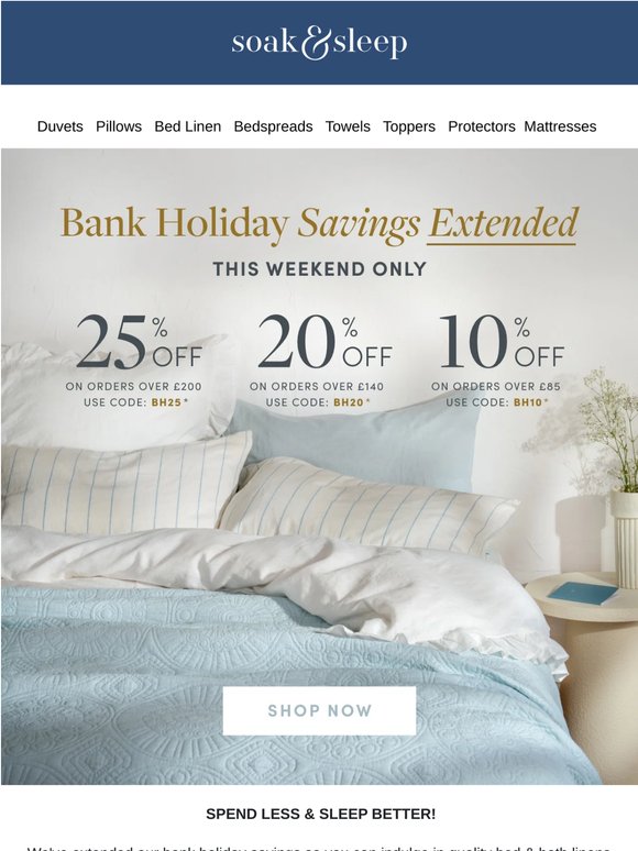 Now Extended! | Save 25%