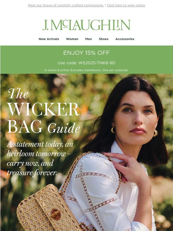 New: The Wicker Bag Guide