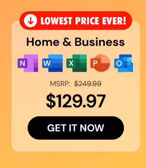 Microsoft Office 2024 Home & Business for Mac or PC Lifetime License