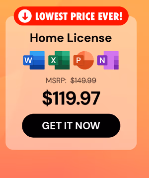 Microsoft Office 2024 Home for Mac or PC: One-Time Purchase
