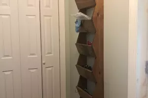How they turned this lame corner into a stylish storage haven